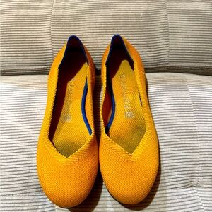 Rothy’s Lemondrop flats size 8